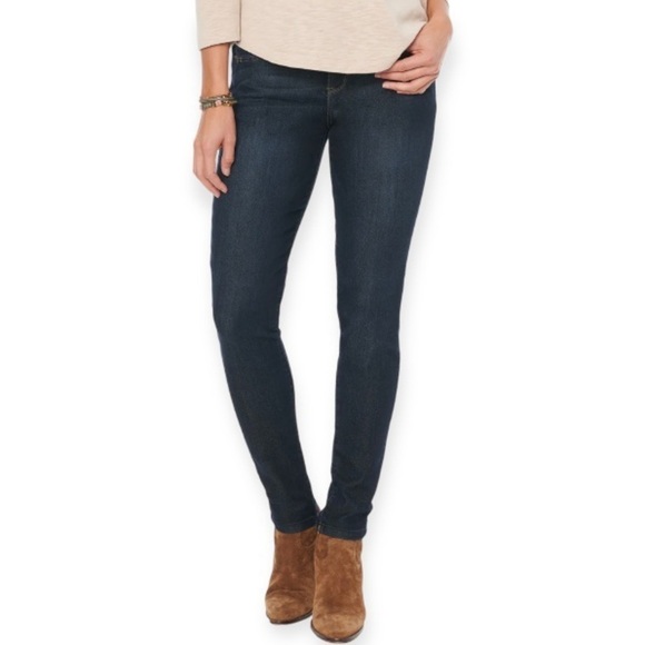 Democracy 16 Jeans Ab Technology Skinny Stretch Womens Mid Rise B1226ADBX - Picture 13 of 13